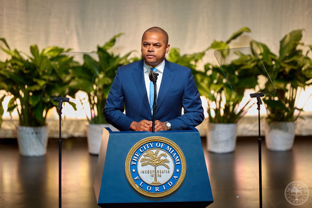 District 5 Commissioner Keon Hardemon